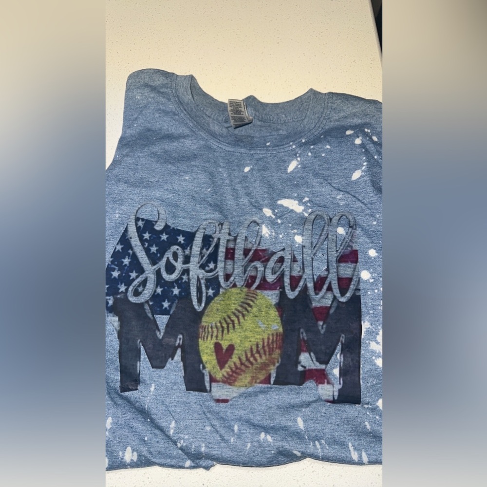 Softball mom tshirt